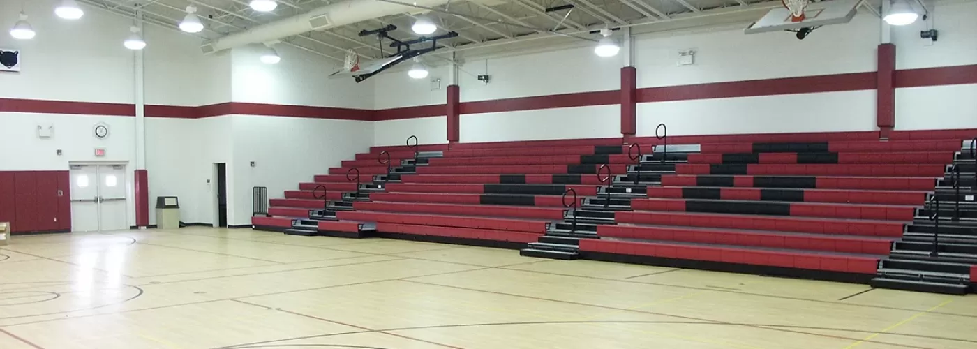 Architecture school gymnasium in Illinois